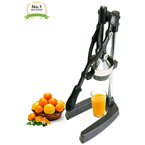 HD Restaurant/Bar Orange Lemon Citrus Juice Press Juicer Stainless Steel GREY